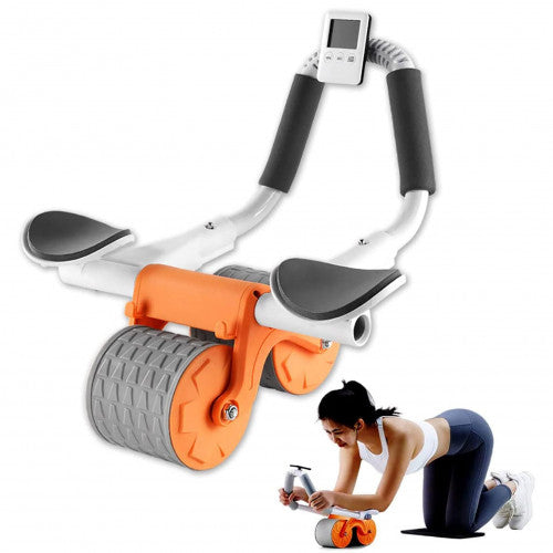 EQUIPO DE EJERCICIO DE RUEDA ABDOMINAL CON SOPORTE PARA CODO, RUEDA ABDOMINAL DE