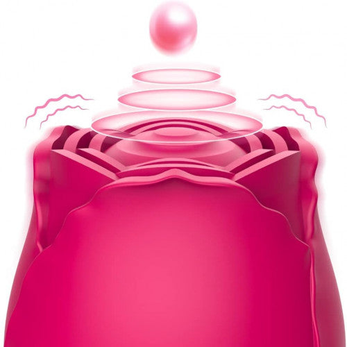 ROSA DEL PLACER VIBRADOR DE ROSAS PARA MUJER
