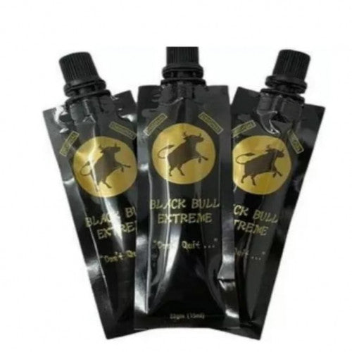 MIEL BLACK BULL OFERTA DE 3 SOBRES DE 15 MILIGRAMOS.