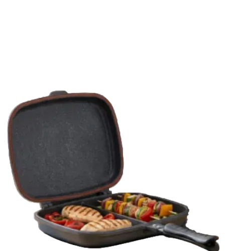 ASADOR DOBLE TAPA 36CM